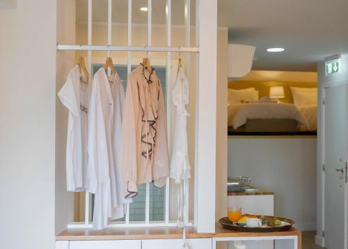 Giường trong phòng chung tại Casa da Ana Boutique Guest House