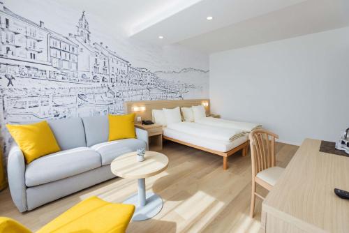 Un lugar para sentarse en Hotel Village Campofelice