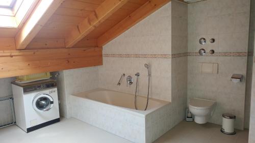 Koupelna v ubytování Ferienwohnung Vormann