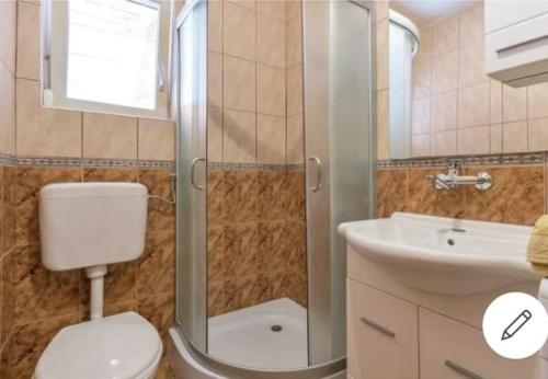 Apartment Terra Magica in Istria tesisinde bir banyo