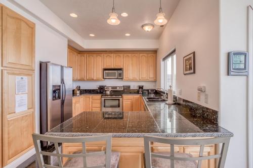 Una cocina o cocineta en Colbys Run
