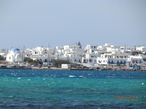 a view of a city from the water at S & K Maisonnettes in Pounda