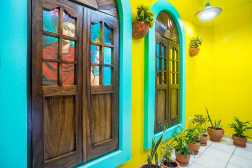 Κήπος έξω από το CASA MARÍA MALECÓN