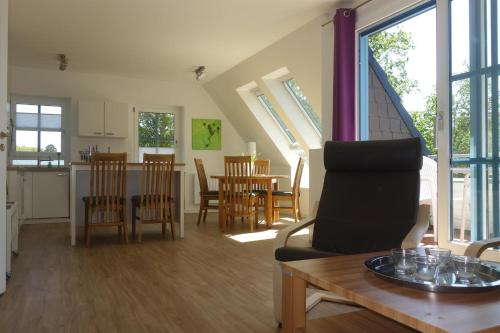 Kuchyň nebo kuchyňský kout v ubytování Meerzeit