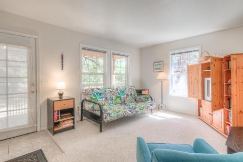 a living room with a couch and a chair at 863 Juniper (MCA 499) in Manzanita