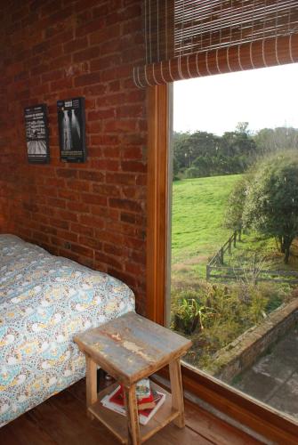 Taman di luar Casa Blauth