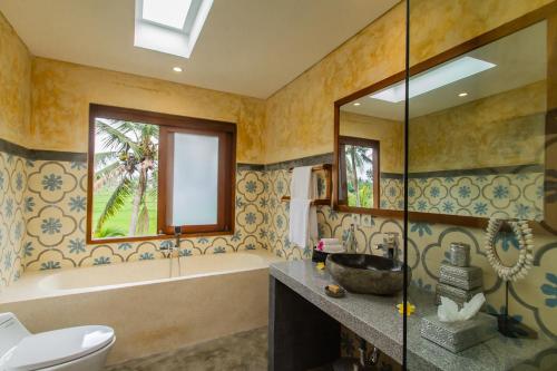 Bagno di The Shea Ubud tranquility Villa with private pool