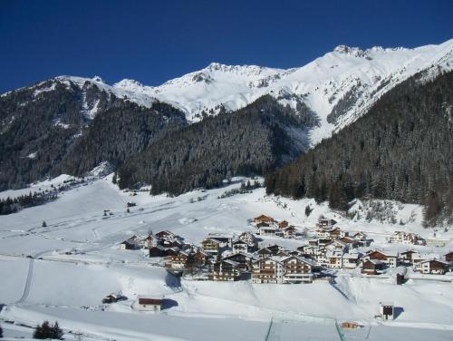 Appartements Fliana Mathon/Ischgl v zimě