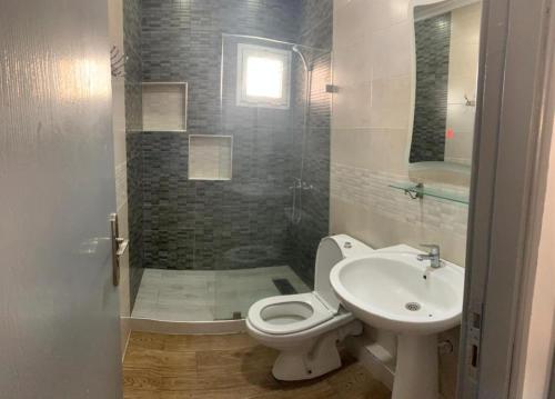 Un baño de Duplex vu sur mer