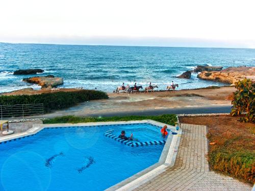 
The swimming pool at or near Romantica Beach
