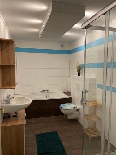 Ένα μπάνιο στο Sky Night Loft