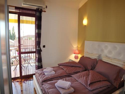 Postel nebo postele na pokoji v ubytování Apartments Cvek