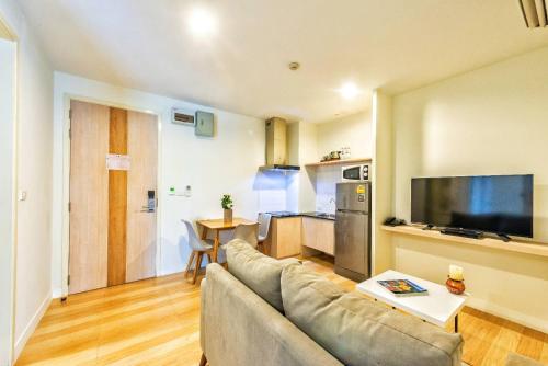 Η κουζίνα ή μικρή κουζίνα στο Paeva Luxury Serviced Residence SHA