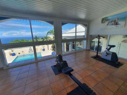 Γυμναστήριο ή/και όργανα γυμναστικής στο VILLA Tsara