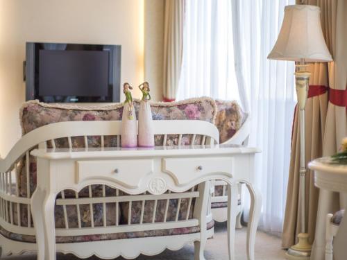 Μια τηλεόραση ή/και κέντρο ψυχαγωγίας στο Hua Shi Hotel