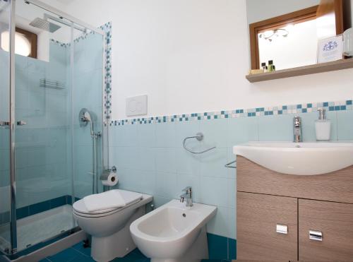 Koupelna v ubytování Luxury Room Vittorio Emanuele II