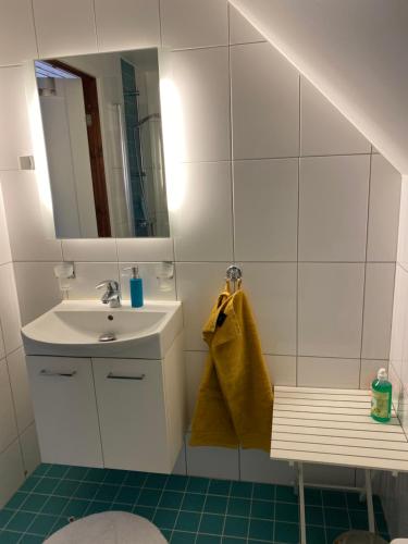 Koupelna v ubytování Anitas B&B Stockholm/Vällingby