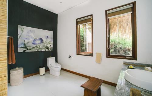 Ένα μπάνιο στο Villa Rimba Ubud