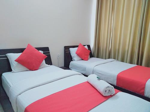 Katil atau katil-katil dalam bilik di Happy Stay Service Apartment