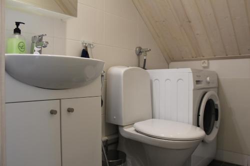 Ένα μπάνιο στο Hiekkaranta Holiday Home