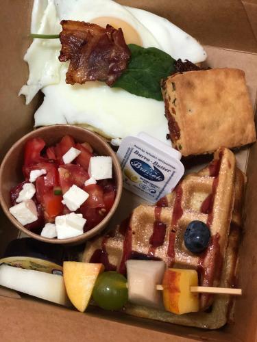 Mad på pensionatet eller i nærheden