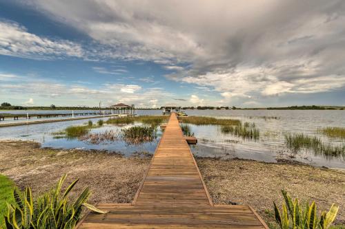 Waterfront Lake Placid Home with Dock and Fire Pit