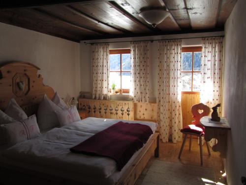 Cama o camas de una habitación en Leebhof