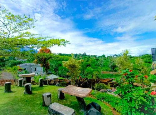 Zahrada ubytování AL Jumeirah Resort Puncak
