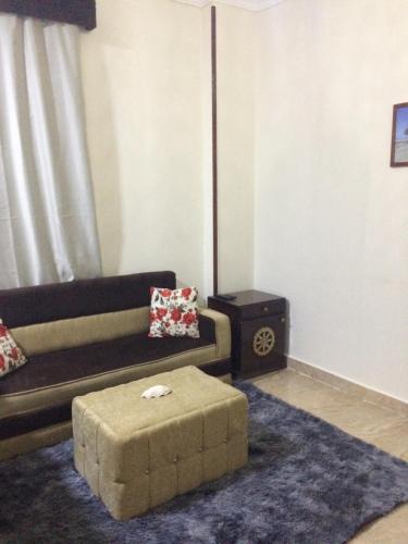 Χώρος καθιστικού στο Lady Queen Apartment