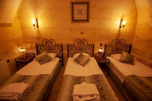 Letto o letti in una camera di Center Cave House