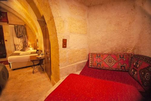 Letto o letti in una camera di Center Cave House