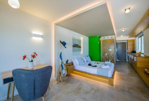 Ruang duduk di Lilium Luxury Suites