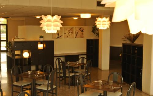 Restaurace v ubytování La Fenice Hotel