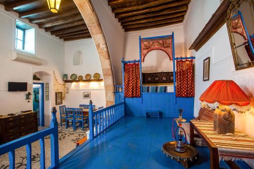 Χώρος καθιστικού στο Al 583 di Lindos