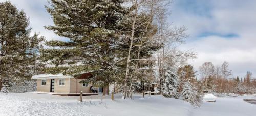 L'établissement Chez Elisabeth et Andrew en hiver