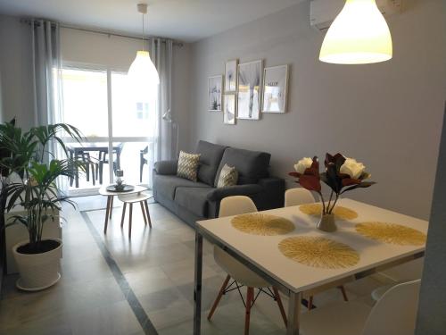 Posezení v ubytování Apartamento jardindelmar