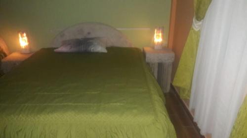 En eller flere senge i et værelse på Eucalyptus Uyuni