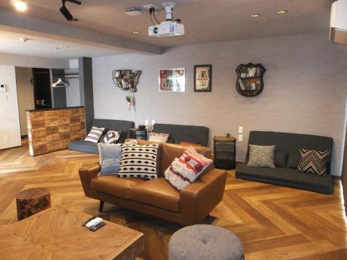 Zona de estar de Stay Hakata