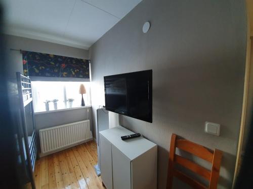Bäcka Holiday Homeにあるテレビまたはエンターテインメントセンター