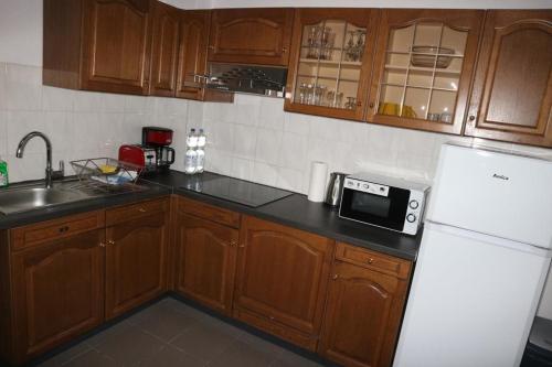 Kuchyň nebo kuchyňský kout v ubytování Holiday Home Roy