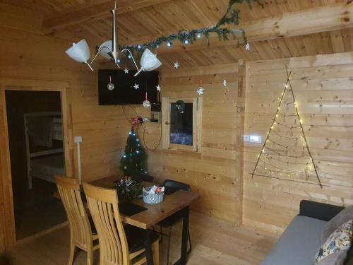 Gallery image of Stunning log cabin on the lake in Portroe