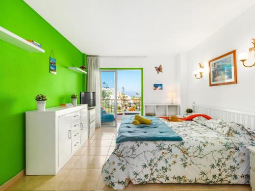 426 wonderful sea view studio in las americas! wi fi free!