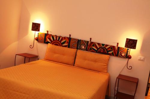 Letto o letti in una camera di B&B Casa Ruffino