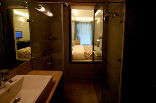 Ванная комната в Hotel Rah Villas