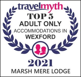 a top audit only announcements in a wreath at Marsh Mere Lodge in Arthurstown