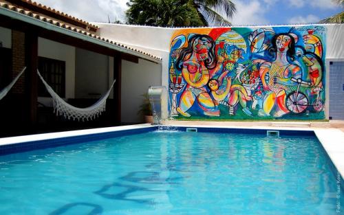 Kolam renang di atau dekat dengan Hotel Pousada Salvador Paradise