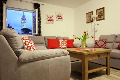 Posezení v ubytování Apartment Milenka