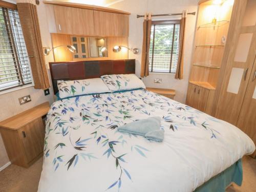 Postel nebo postele na pokoji v ubytování Banadlen Lodge