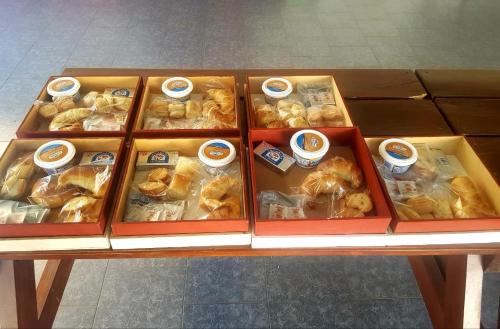 Mad i chaletet eller i nærheden