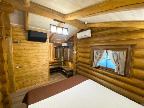 Postel nebo postele na pokoji v ubytování Resort Stariy Prud